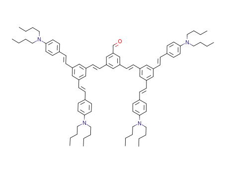 3,5-bis{2'[3,5-bis[2'-(4-dibutylaminophenyl)vinyl]]}benzaldehyde