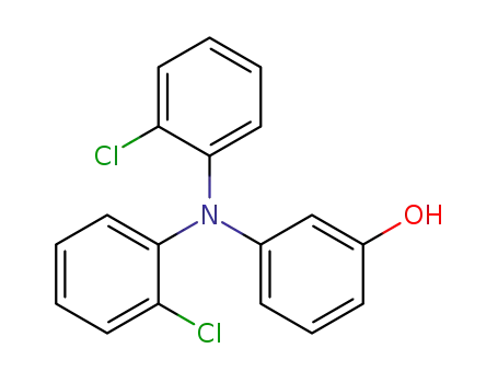 3-[bis-(2-chloro-phenyl)-amino]-phenol