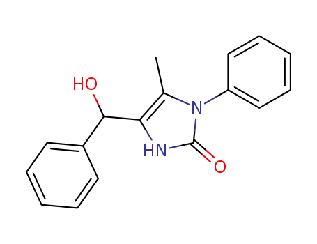 2H-Imidazol-2-one,1,3-dihydro-4-(hydroxyphenylmethyl)-1,5-dimethyl-(9CI)