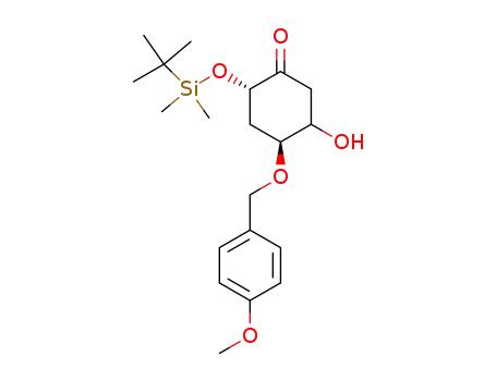 2-(tert-butyl-dimethyl-silanyloxy)-5-hydroxy-4-(4-methoxy-benzyloxy)-cyclohexanone