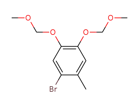 1-bromo-4,5-bis(methoxymethoxy)-2-methylbenzene