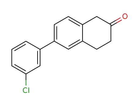6-(m-chlorophenyl)-2-tetralone