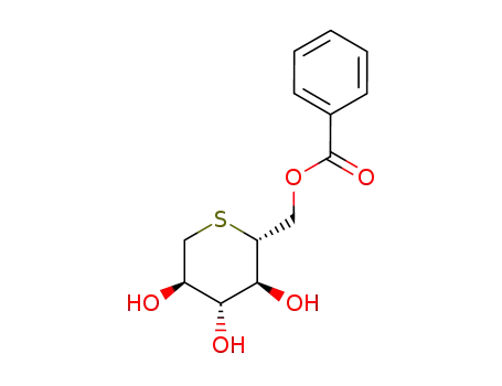 Benzoic acid (2R,3S,4R,5R)-3,4,5-trihydroxy-tetrahydro-thiopyran-2-ylmethyl ester