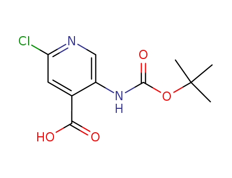 5-[(TERT-BUTOXYCARBONYL)AMINO]-2-CHLOROISONICOTINIC ACID