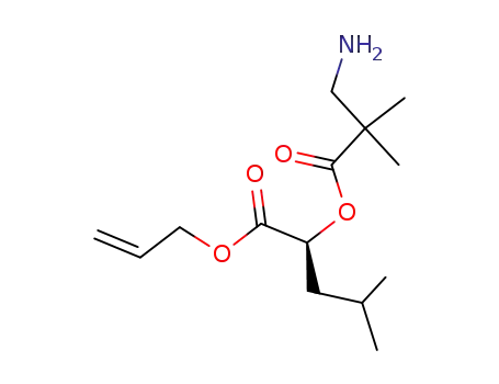 allyl (2S)-2-[(3-amino-2,2-dimethylpropanoyl)oxy]-4-methylpentanoate