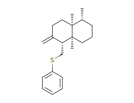 (1R,4aS,5R,8aS)-2-methylene-1-phenylsulfanylmethyl-4a,5,8a-trimethylperhydronaphthalene