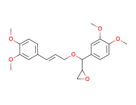 1-(3,4-dimethoxyphenyl)-1-(3-(3,4-dimethoxyphenyl)-2-propenyloxy)-2,3-epoxypropane