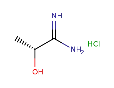 Molecular Structure of 4024-05-9 ((R)-2-hydroxypropaniMidaMide hydrochloride)