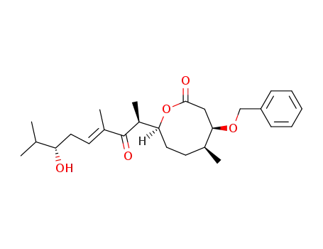 (3R,4S,7S,8S,13S)-3-benzyloxy-13-hydroxy-4,8,10,14-tetramethyl-9-oxo-(E)-10-pentadecen-7-olide