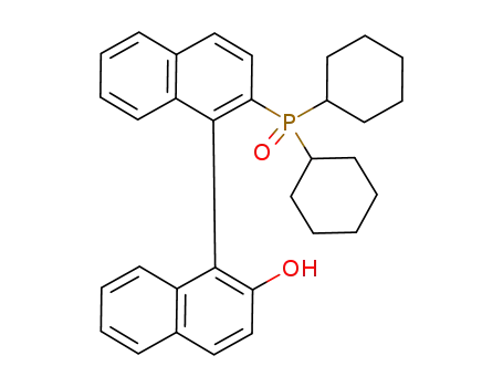 2'-(dicyclohexyl-phosphinoyl)-[1,1']binaphthalenyl-2-ol