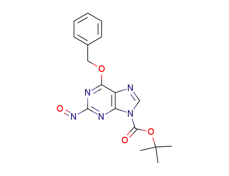 9H-Purine-9-carboxylic acid, 2-nitroso-6-(phenylmethoxy)-,
1,1-dimethylethyl ester