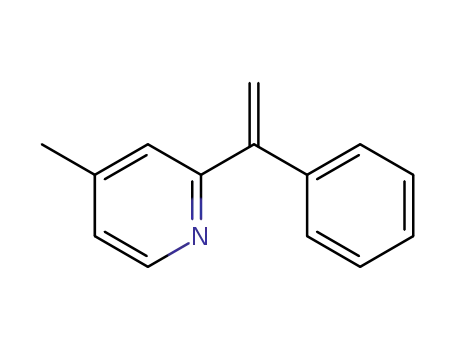 Molecular Structure of 1581709-76-3 (4-methyl-2-(1-phenylvinyl)pyridine)