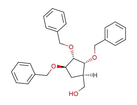 [(1R,2R,3S,4R)-2,3,4-Tris(benzyloxy)cyclopentyl]methanol