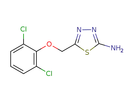 5-[(2,6-dichlorophenoxy)methyl]-1,3,4-Thiadiazol-2-amine