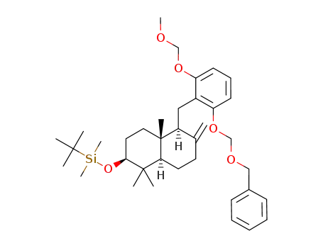 (1S,4aR,6S,8aR)-1-[2-benzyloxymethoxy-6-(methoxymethoxy)benzyl]-6-tert-butyldimethylsiloxy-5,5,8a-trimethyl-2-methylene-3,4,4a,5,6,7,8,8a-octahydronaphthalene