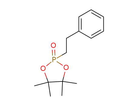 1,3,2-Dioxaphospholane, 4,4,5,5-tetramethyl-2-(2-phenylethyl)-, 2-oxide