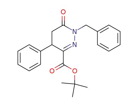 1-benzyl-4-phenyl-6-oxo-1,4,5,6-tetrahydropyridazine-3-carboxylic acid tert-butyl ester