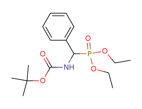 (+/-)-diethyl 1-(tert-butoxycarbonylamino)phenylmethylphosphonate