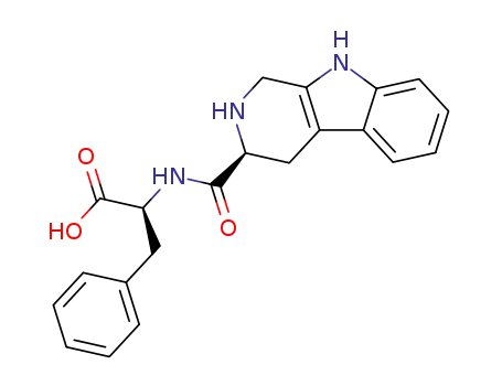 N-[(3S)-1,2,3,4-tetrahydro-β-carboline-3-carbonyl]-L-phenylalanine