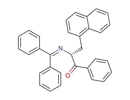 (2R)-2-dipheylmethyleneamino-3-(1-naphthyl)-1-phenylpropan-1-one