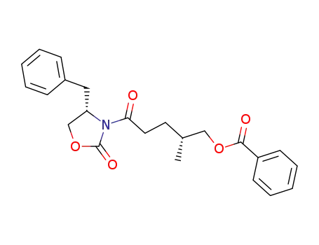 Benzoic acid (R)-5-((S)-4-benzyl-2-oxo-oxazolidin-3-yl)-2-methyl-5-oxo-pentyl ester