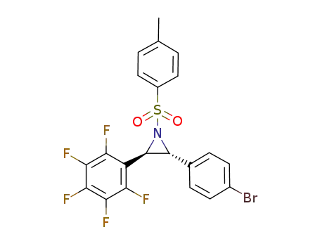 2-(4-브로모페닐)-3-(퍼플루오로페닐)-1-토실라지리딘