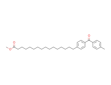 Methyl 16-[4-(4-methylbenzoyl)phenyl]hexadecanoate