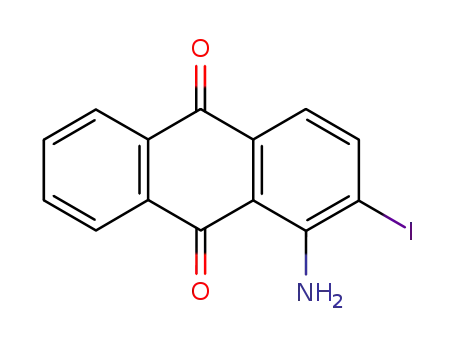 9,10-Anthracenedione, 1-amino-2-iodo-