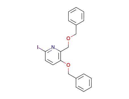 3-benzyloxy-2-benzyloxymethyl-6-iodopyridine
