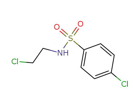 Benzenesulfonamide, 4-chloro-N-(2-chloroethyl)-