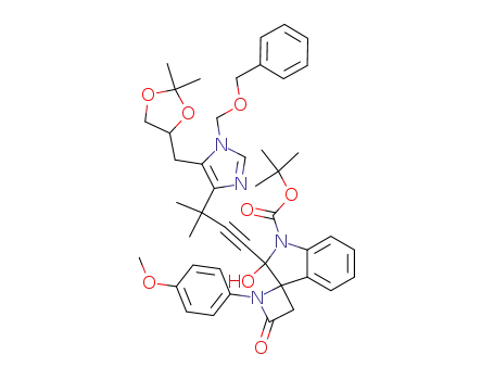 C<sub>44</sub>H<sub>50</sub>N<sub>4</sub>O<sub>8</sub>
