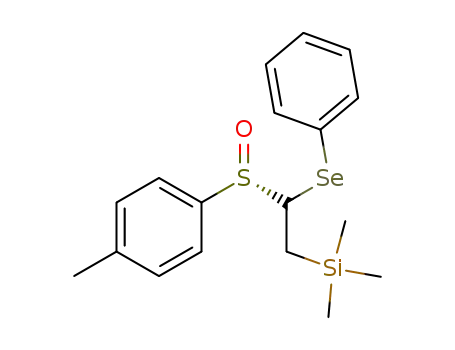 Silane, trimethyl[2-[(S)-(4-methylphenyl)sulfinyl]-2-(phenylseleno)ethyl]-