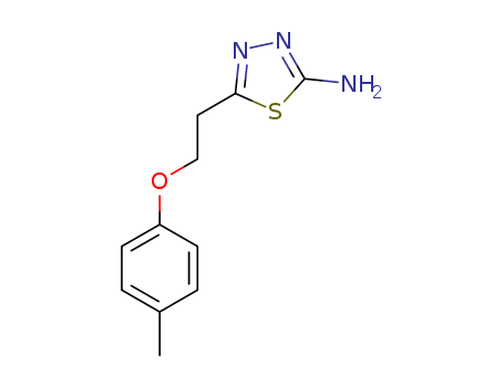 Best price/ 5-[2-(4-methylphenoxy)ethyl]-1,3,4-thiadiazol-2-amine(SALTDATA: FREE)  CAS NO.915921-66-3