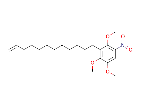 3-dodec-11-enyl-1,2,4-trimethoxy-5-nitrobenzene