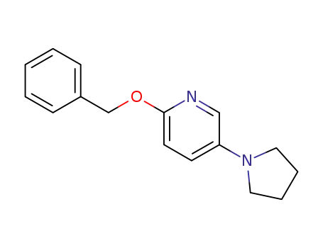 2-benzyloxy-5-pyrrolidin-1-yl-pyridine