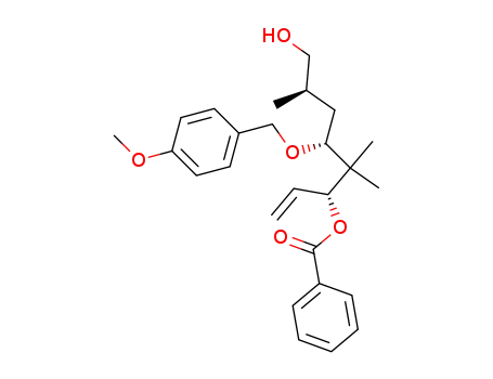 Benzoic acid (1R,3R,5R)-6-hydroxy-3-(4-methoxy-benzyloxy)-2,2,5-trimethyl-1-vinyl-hexyl ester