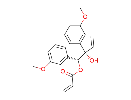 2-Propenoic acid,
(1R,2S)-2-hydroxy-1,2-bis(3-methoxyphenyl)-3-butenyl ester