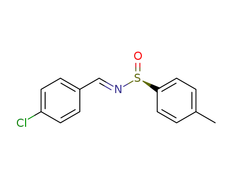 (S,E)-4-methyl-N-(4-chlorobenzylidene)benzenesulfinamide