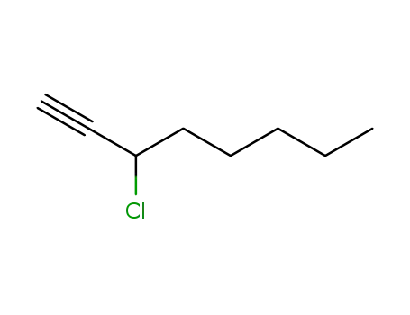 Molecular Structure of 63446-75-3 (1-Octyne, 3-chloro-)