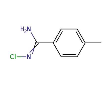 Benzenecarboximidamide, N-chloro-4-methyl-