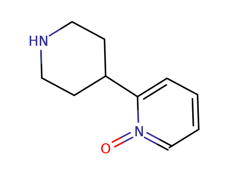 Pyridine, 2-(4-piperidinyl)-, 1-oxide