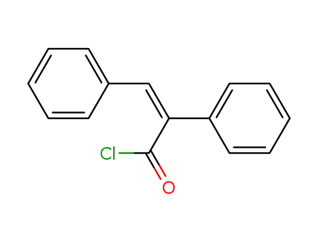 2,3<i>c</i>-diphenyl-acrylic acid-chloride