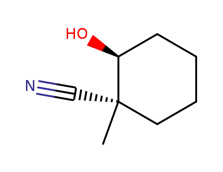 Cyclohexanecarbonitrile, 2-hydroxy-1-methyl-, (1R,2S)-