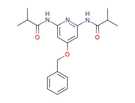 4-benzyloxy-2,6-bis(isobutyrylamino)pyridine