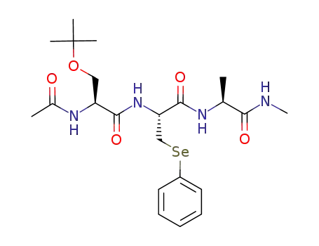 acetylseryl-(O-tert-butyl)-phenylselenocysteinylalanine-N-methyl amide