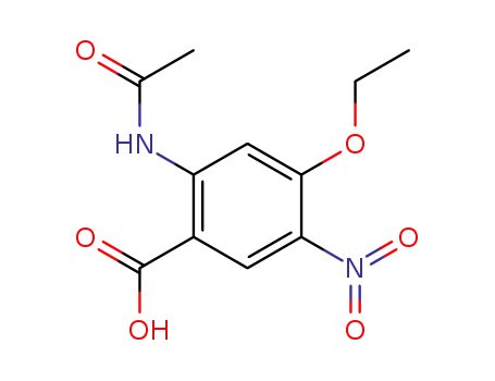 Benzoic acid, 2-(acetylamino)-4-ethoxy-5-nitro-