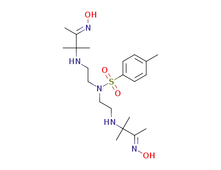 N,N-bis(2-((E)-3-(hydroxyimino)-2-methylbutan-2-ylamino)ethyl)-4-methylbenzenesulfonamide