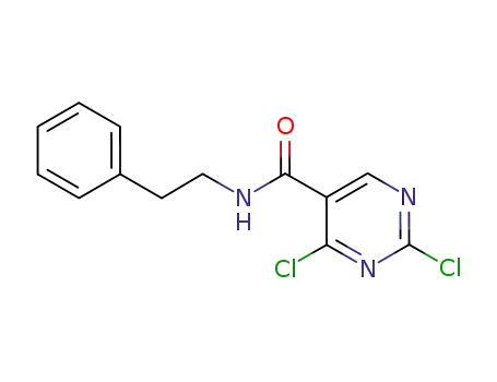 5-Pyrimidinecarboxamide, 2,4-dichloro-N-(2-phenylethyl)-