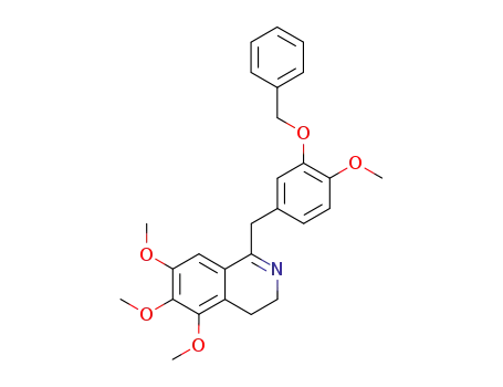 1-(3-benzyloxy-4-methoxy-benzyl)-5,6,7-trimethoxy-3,4-dihydro-isoquinoline
