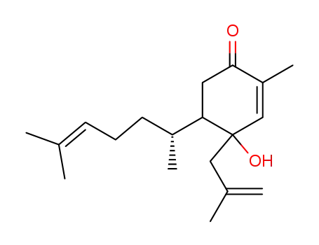 4-hydroxy-2-methyl-4-(2-methylallyl)-5-((R)-6-methylhept-5-en-2-yl)cyclohex-2-enone